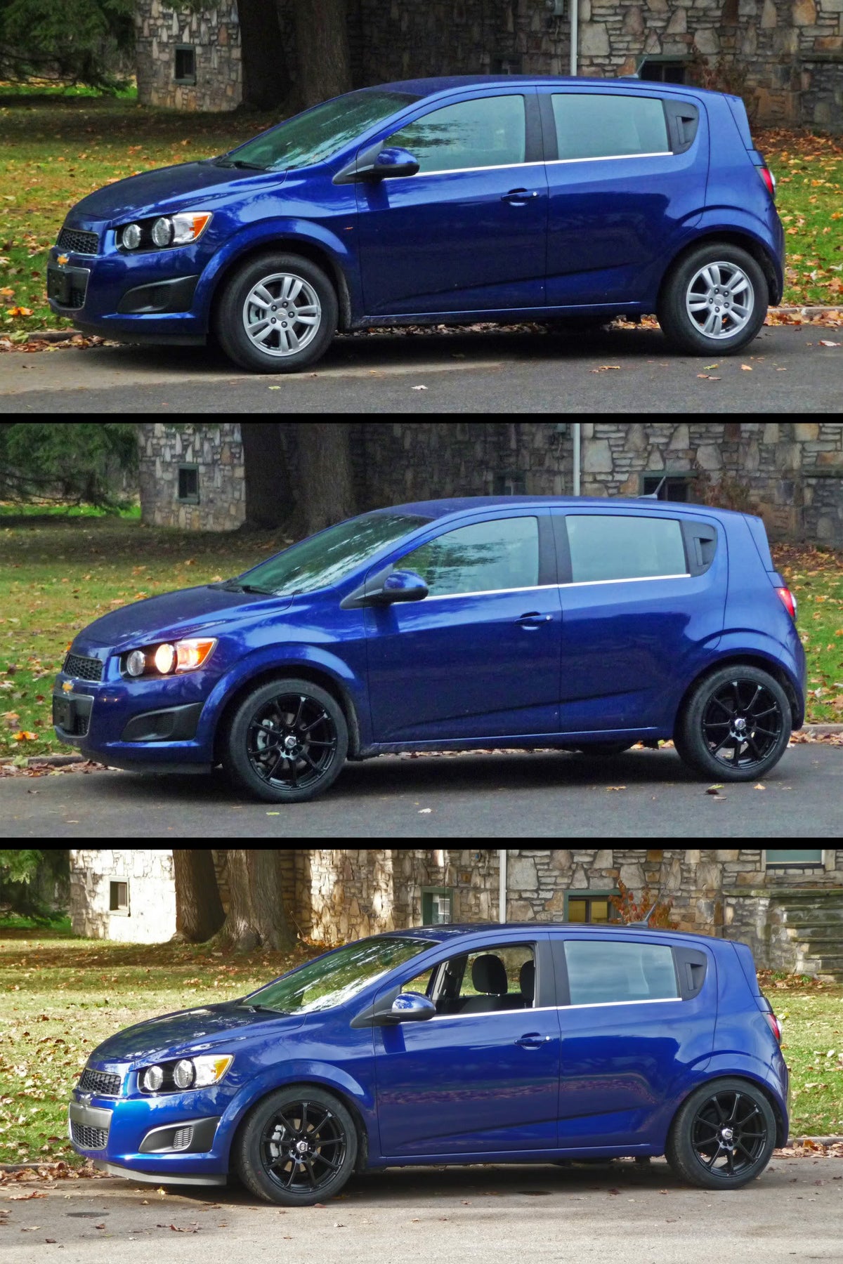 12-16  Chevrolet Sonic BC Racing Suspension BR Coilovers