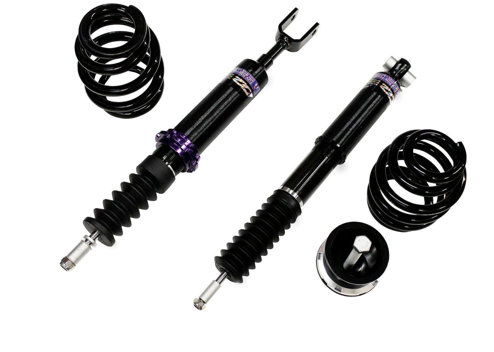 02-08 Audi A4 (FWD & AWD) D2 Racing Coilovers- RS