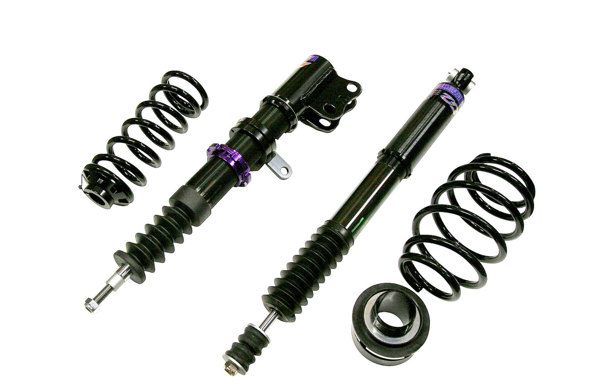 12-14 Toyota Yaris (XP150), SEDAN D2 Racing Coilovers- RS Series