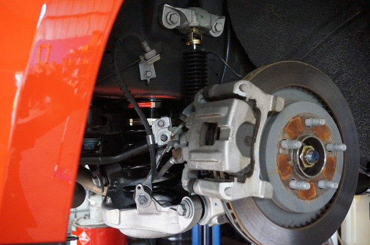 2015 Mustang BC Racing coilover install