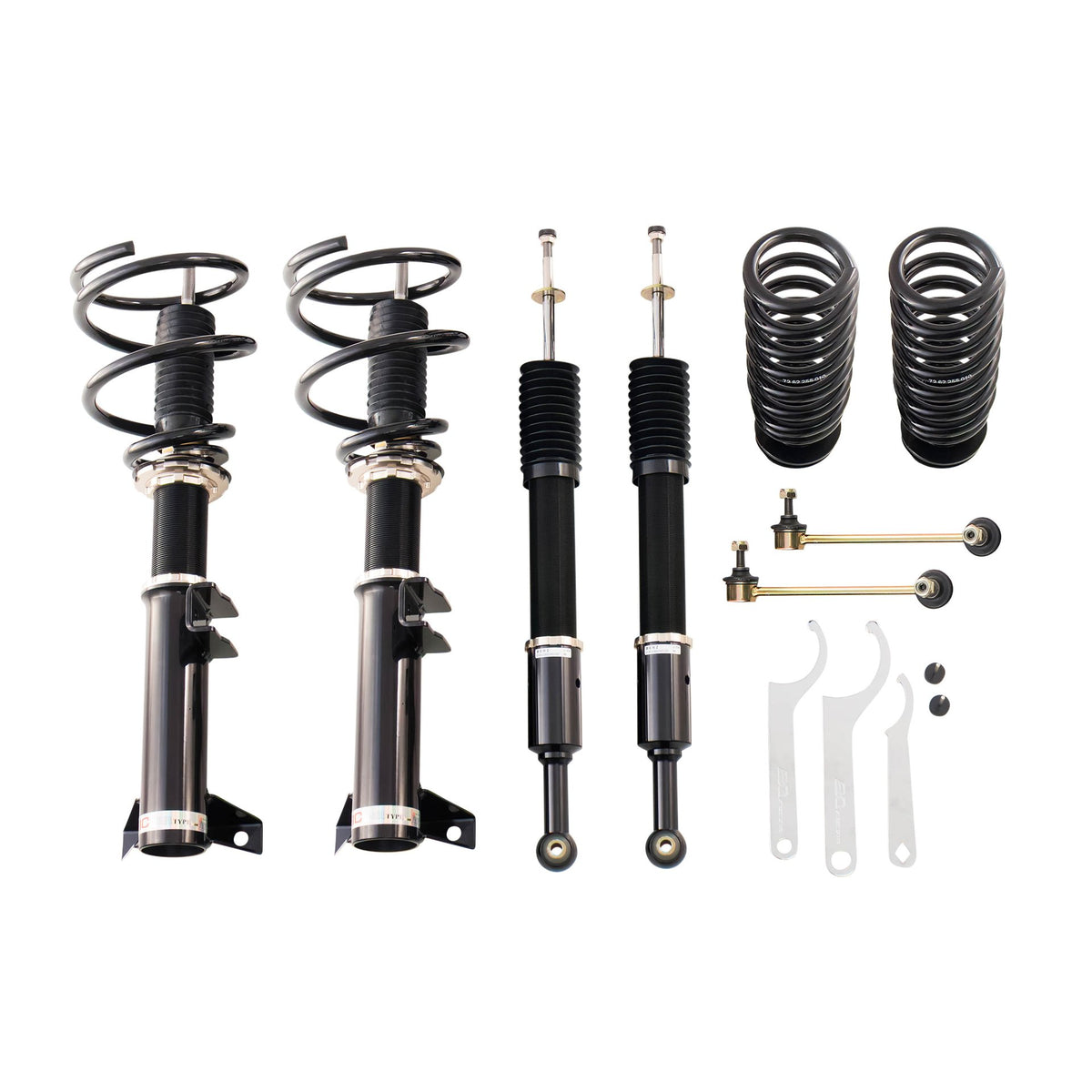 01-07 Mercedes Benz C Class W203 RWD BC Coilovers - BR Type
