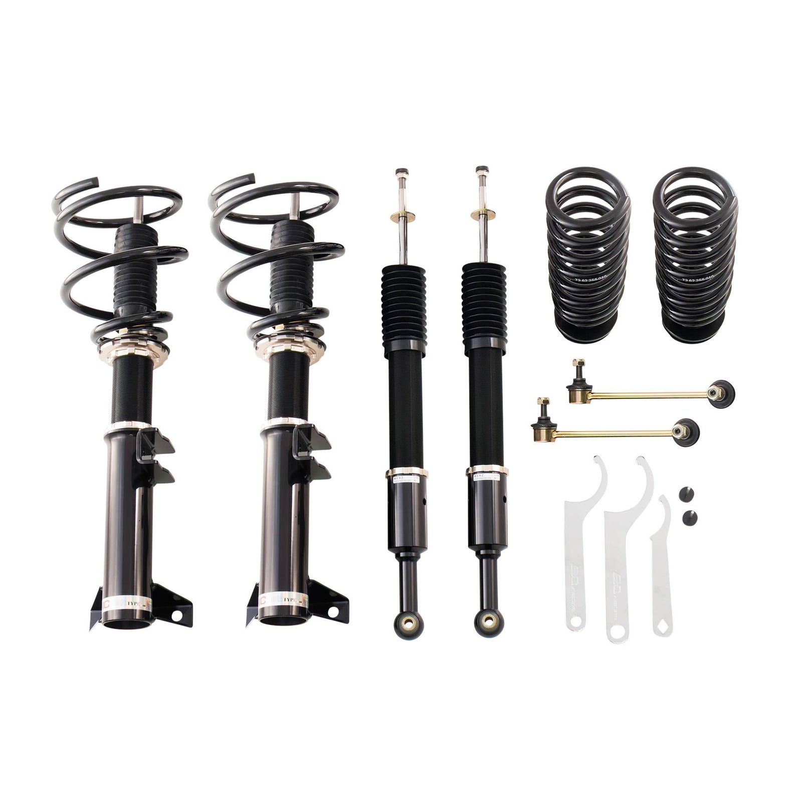 01-07 Mercedes Benz C Class W203 RWD BC Coilovers - BR Type