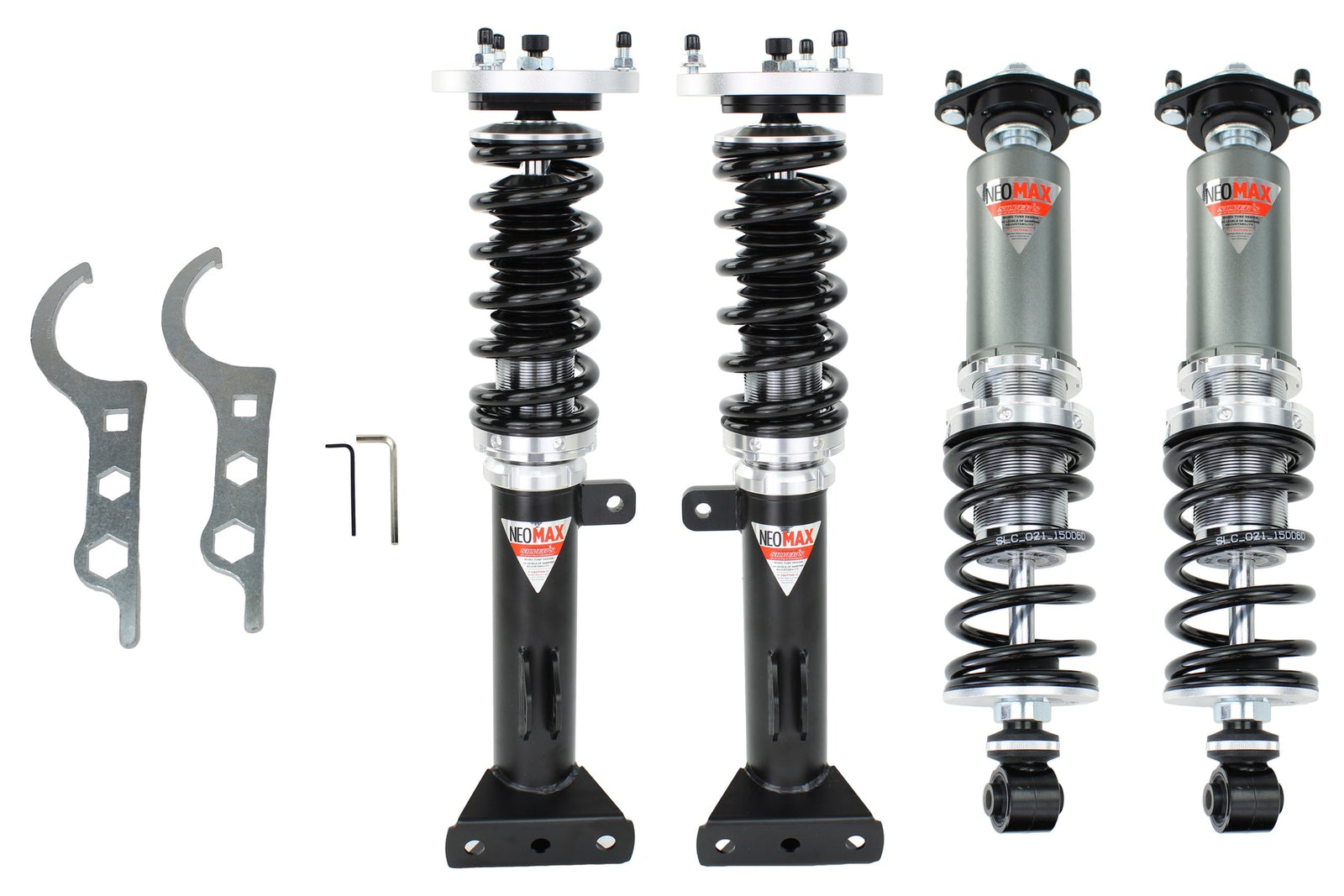 92-99 BMW E36 Silvers Coilovers - NEO Max (True Rear)