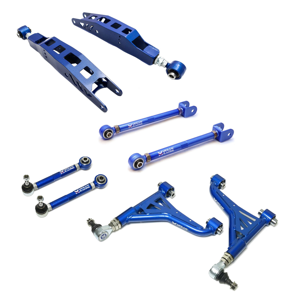 02-10 Lexus SC430 Megan Racing Complete Rear Arm Kit