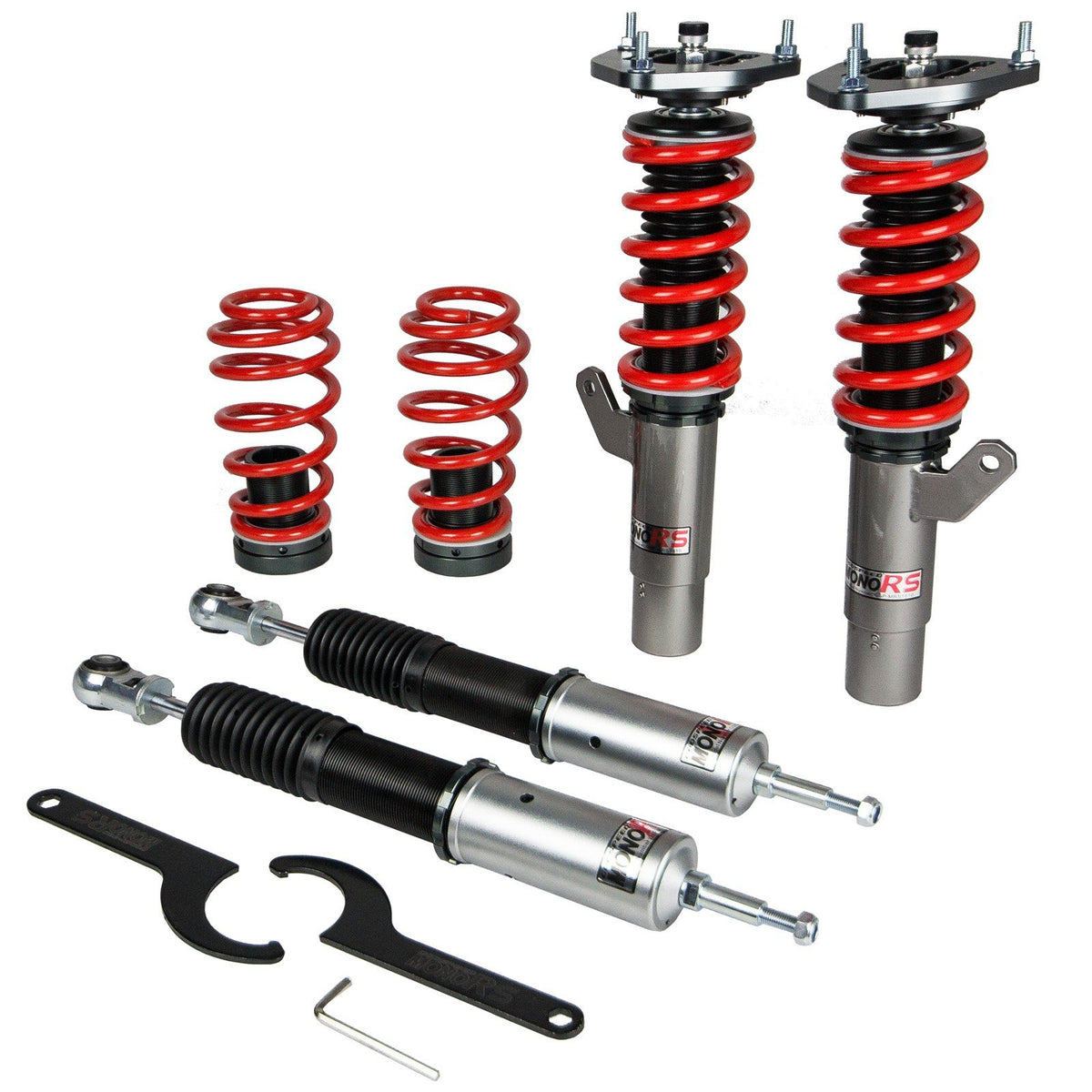 06-10 VW Jetta 55mm Front Shocks Godspeed Coilovers- MonoRS
