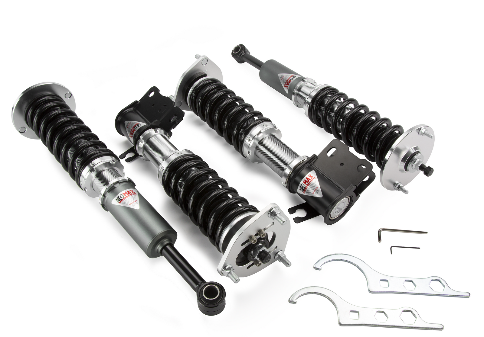 08-13 Infiniti G37x AWD OEM Style Rear Shocks Silvers Coilovers - Neomax