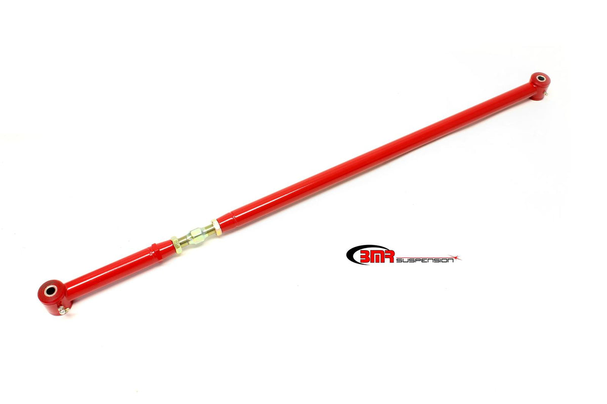PHR006R-Ford-Mustang--On-Car-Adjustable-Panhard-bar-Polyurethane-Red