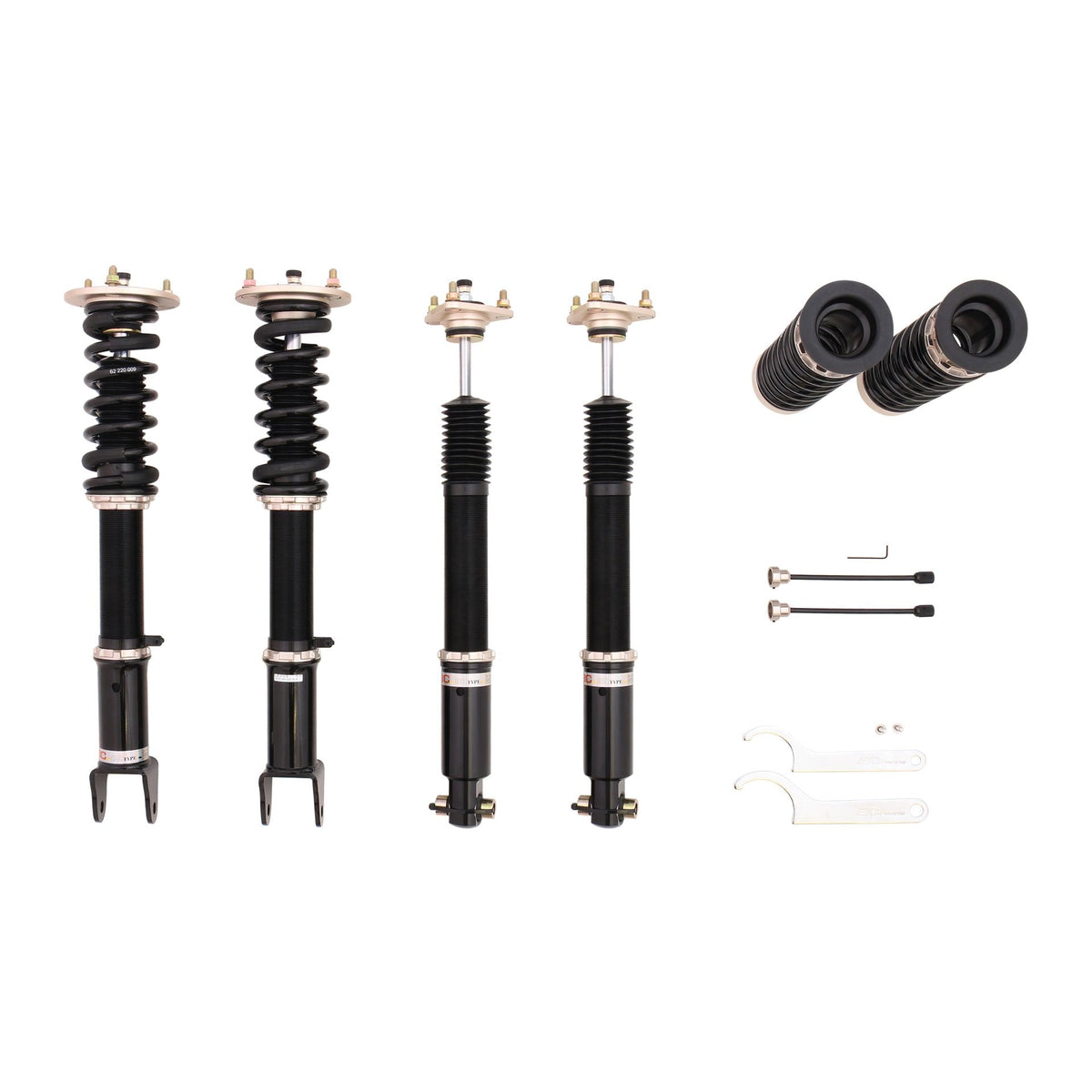 10-12 Lexus HS200h HS250h BC Racing Coilovers