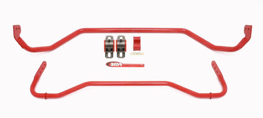 SB029R-Pontiac-G8--Front-&-Rear-Sway-Bar-Kit-w/-Bushings-Red