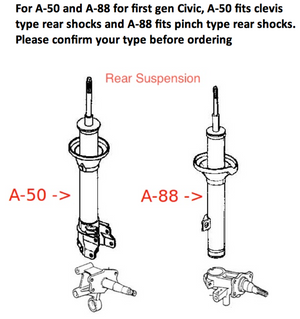 73-79 Honda Civic BC Racing Coilovers - BR Type