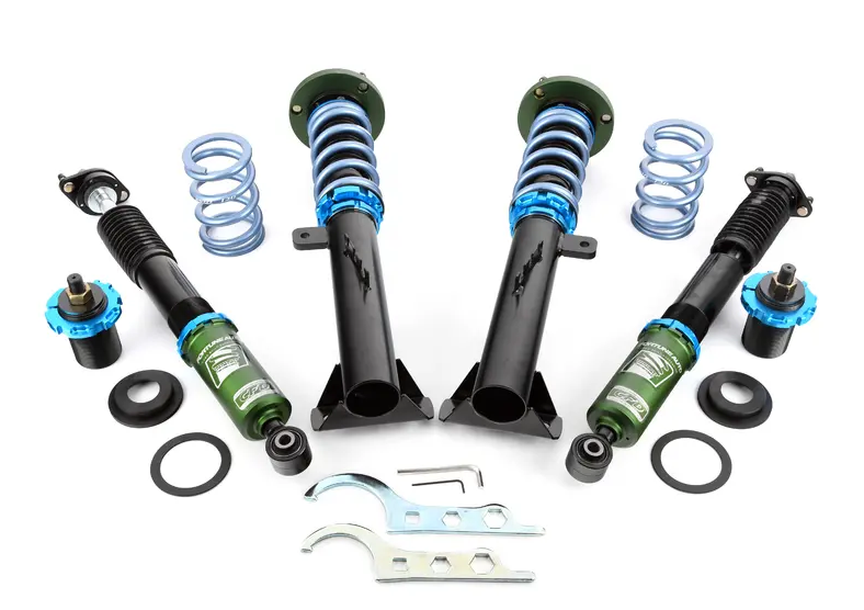 85-91 E30 BMW 3 Series 5 Lug Conversion Fortune Auto Coilovers - 500 Series