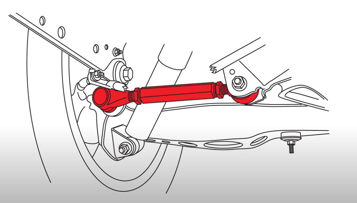 11-17 Lexus CT200H SPC Adjustable Rear Toe Arms