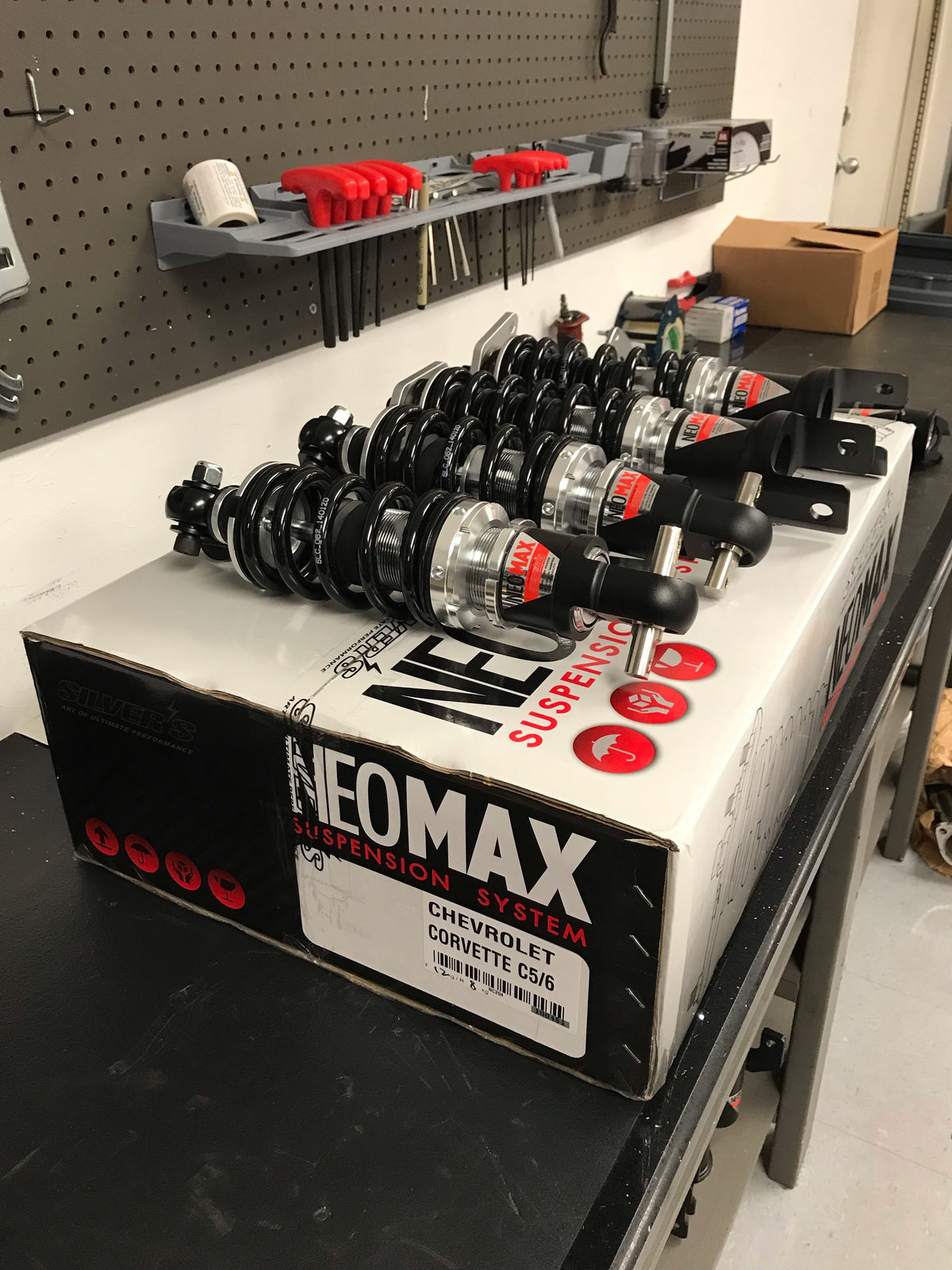 97-13 Chevy Corvette C5 / C6 Silvers Coilovers - Neomax