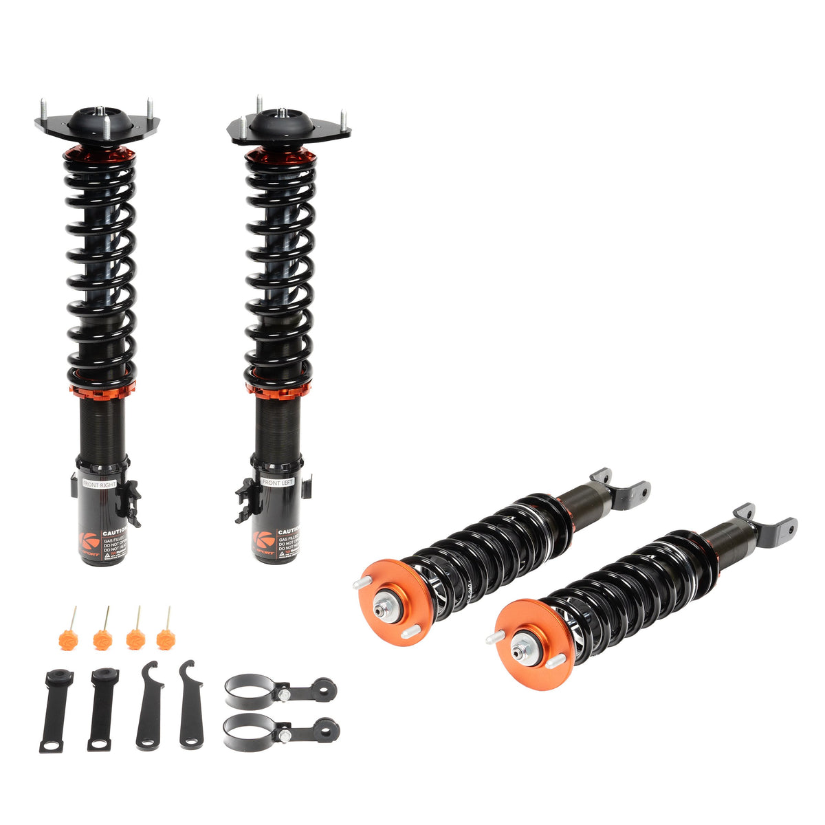 08-14 Subaru Impreza WRX Ksport Coilovers- Gravel Rally Spec GR