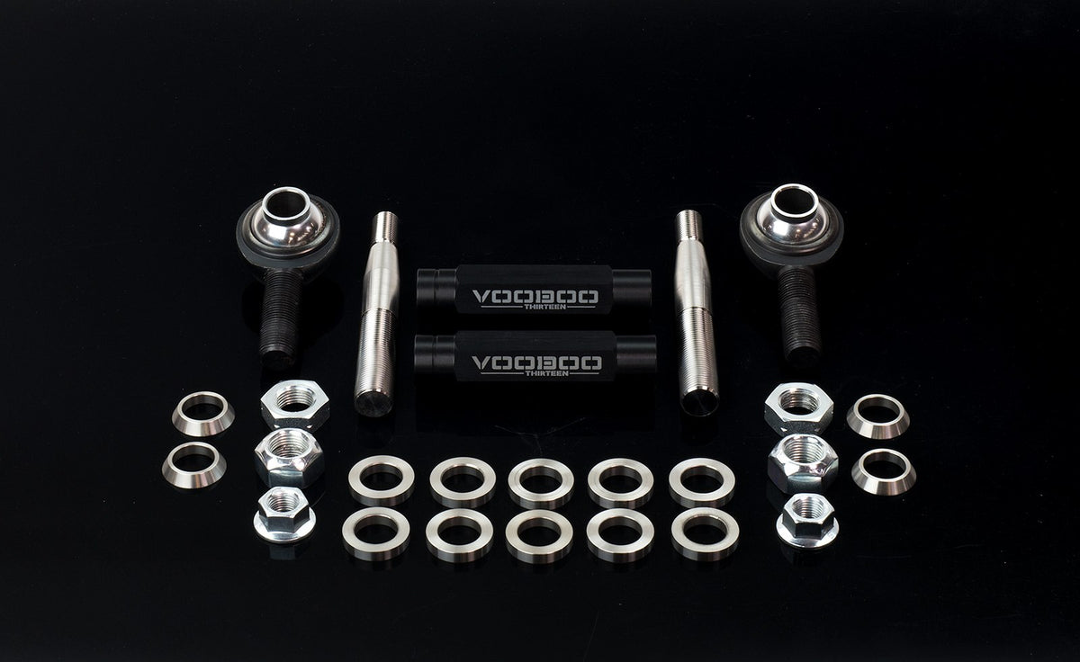 99-02 Nissan Silvia S15 Voodoo13 Adjustable Front Outer Tie Rod Ends