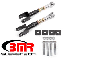 TR005H-Ford-Mustang--Rear-On-Car-Adj.-Rod-Ends-Toe-Rods-Black-hammertone