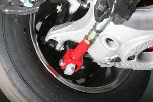 TR005H-Ford-Mustang--Rear-On-Car-Adj.-Rod-Ends-Toe-Rods-Black-hammertone