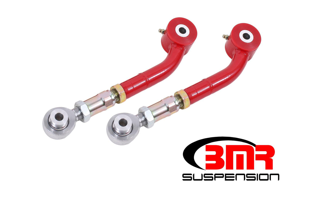 UTA112R-Dodge-Challenger--Upper-Trailing-Arms-w/-On-Car-Adj.-Poly/Rod-Ends-Red