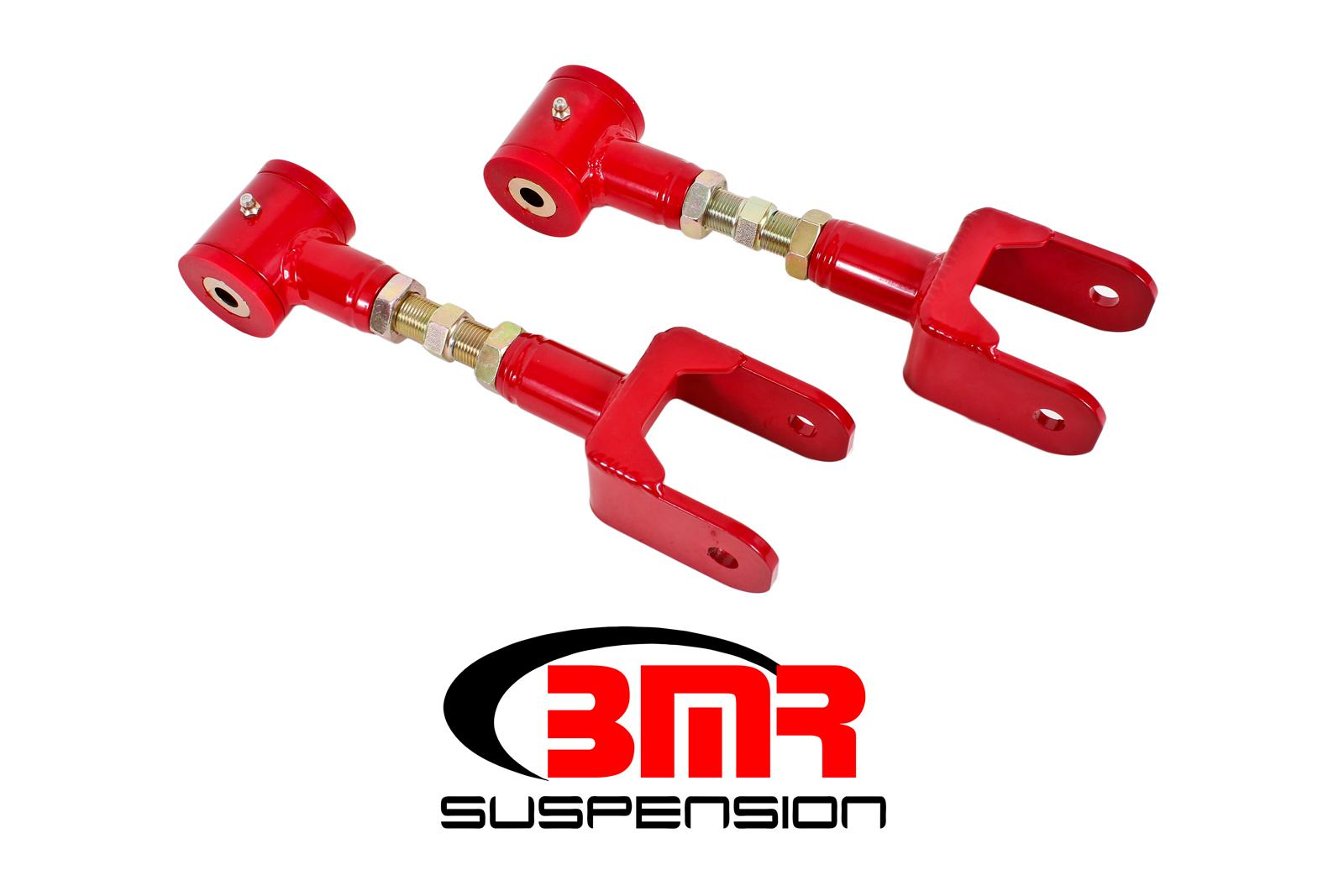 UTCA040R-Ford-Mustang--Upper-Control-Arm-On-Car-Adj.-(Polyurethane)-Red