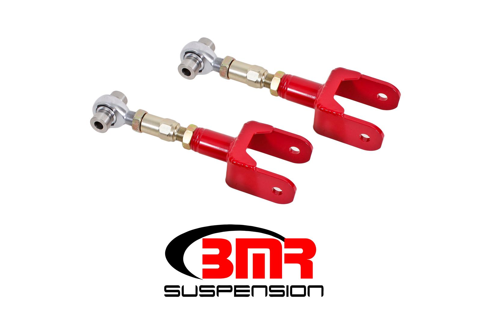 UTCA041R-Ford-Mustang--Upper-Control-Arm-On-Car-Adj.-Rod-Ends-Red