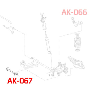 19-22 Toyota Corolla Godspeed Adjustable Rear Toe Arms