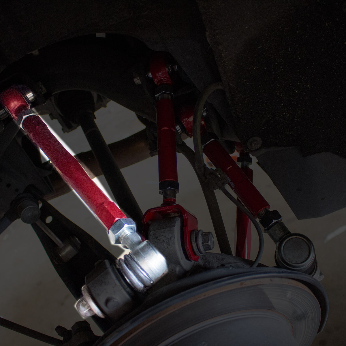 AK-153-B-Lexus-GS350/GS43/GS460-Adjustable-Rear-Forward-Arms-With-Spherical-Bearings