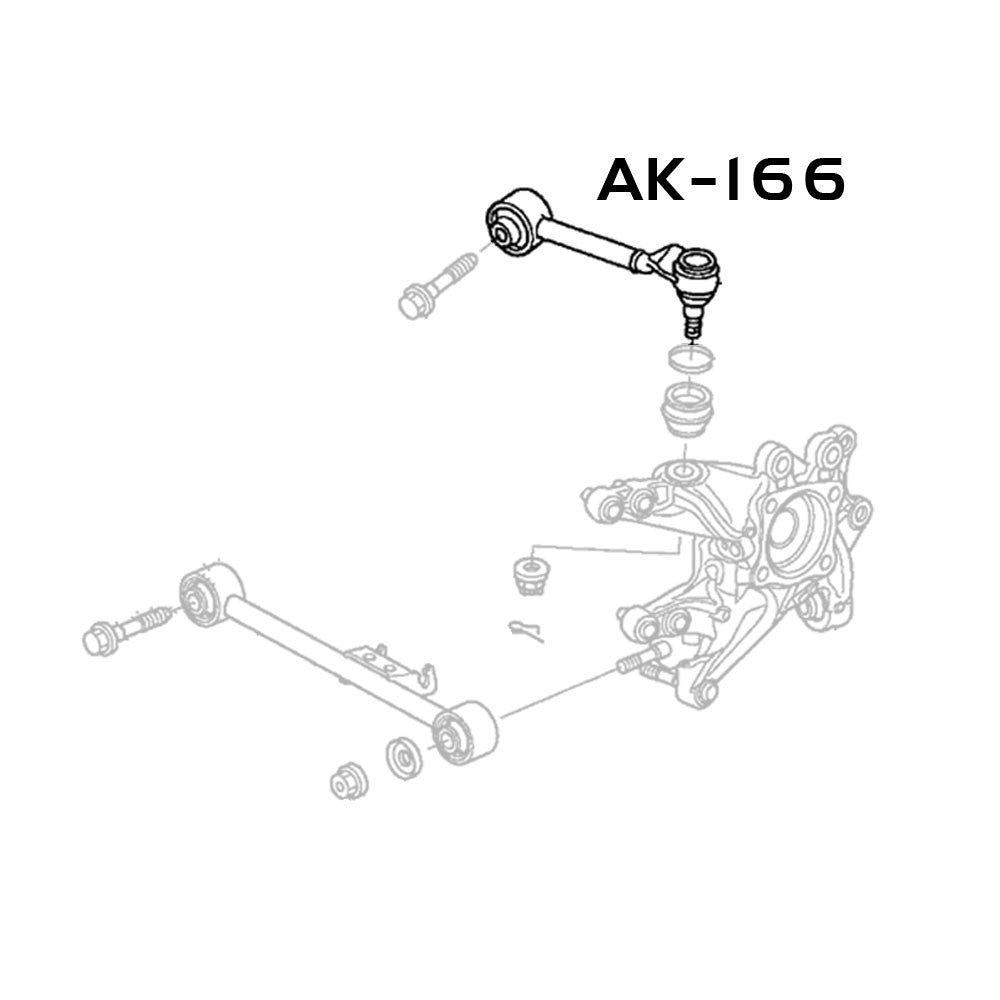 11-17 Honda Odyssey Godspeed Adjustable Rear Camber Arms