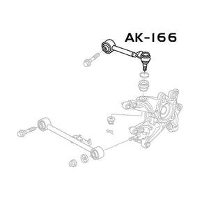 11-17 Honda Odyssey Godspeed Adjustable Rear Camber Arms