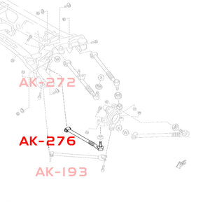 03-11 Mazda Rx-8 Godspeed Adjustable Rear Toe Arms