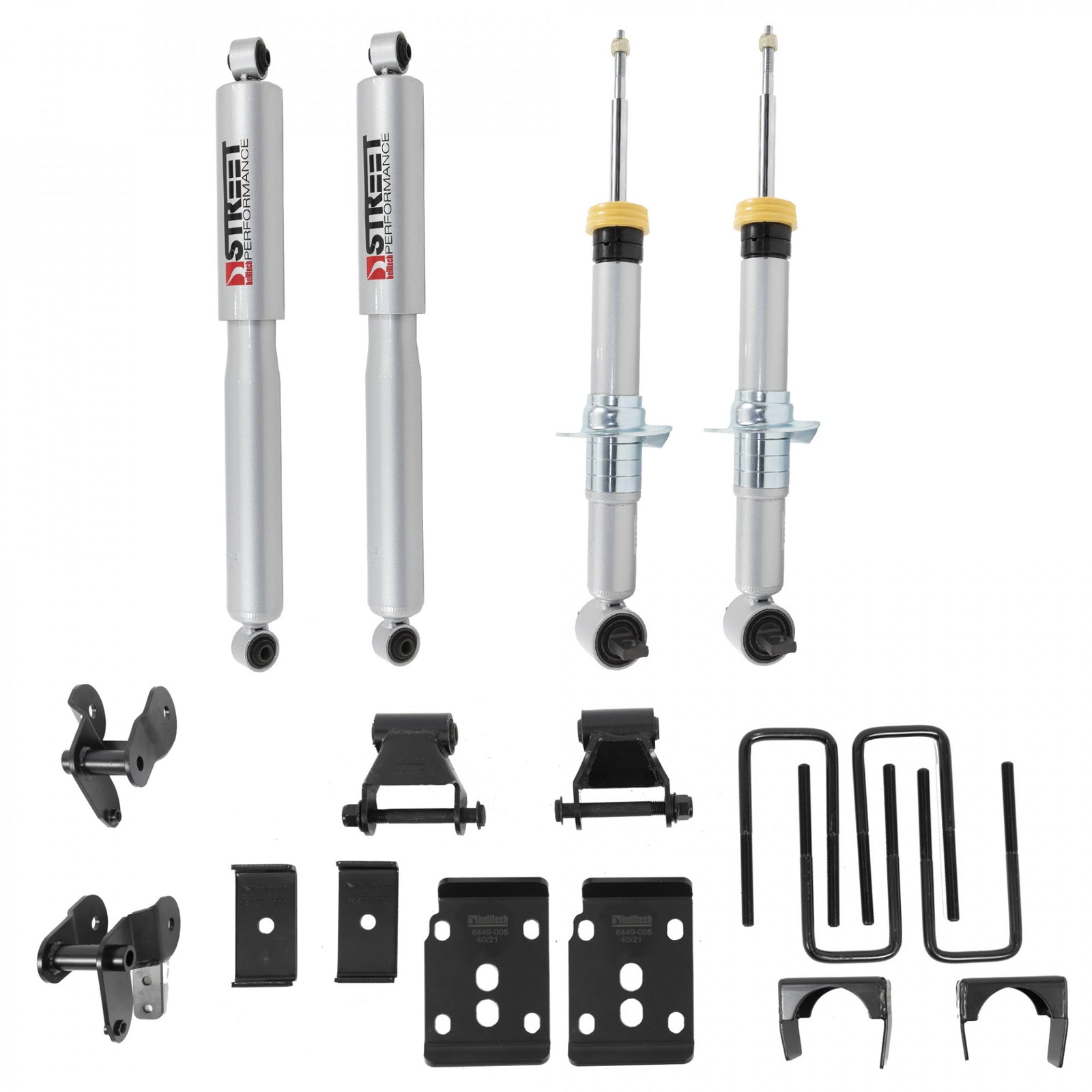 21+ Ford F-150 2WD Belltech Street Performance Lowering Kit