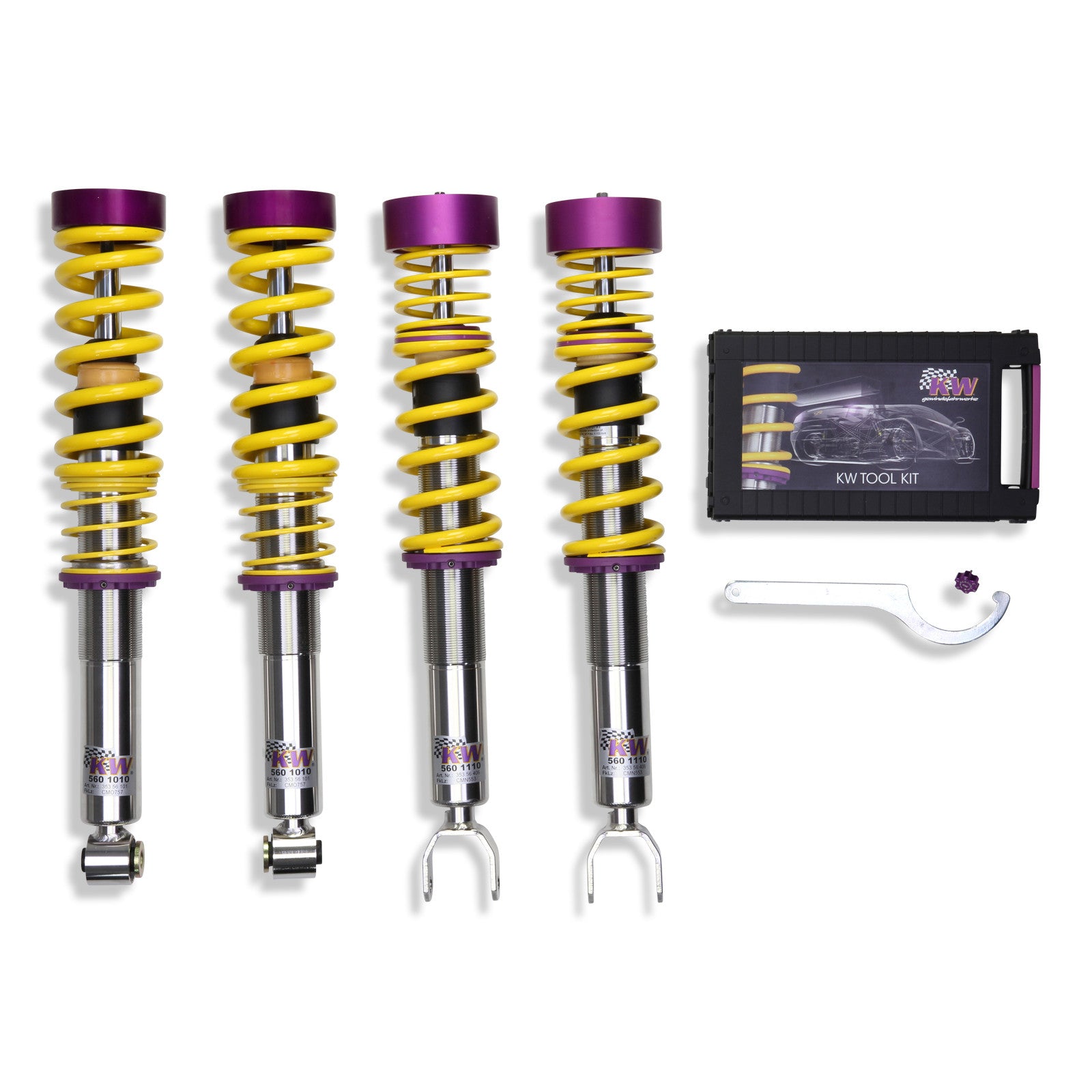 93-98 Toyota Supra MK4 KW Coilovers - V3 - coiloverdepot.com