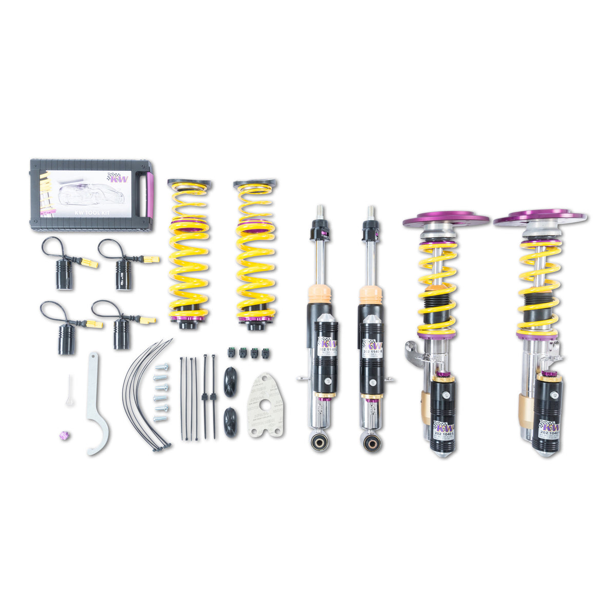 15-18 BMW M3 F80 KW Variant 4 Coilovers w/ EDC Bypass Module