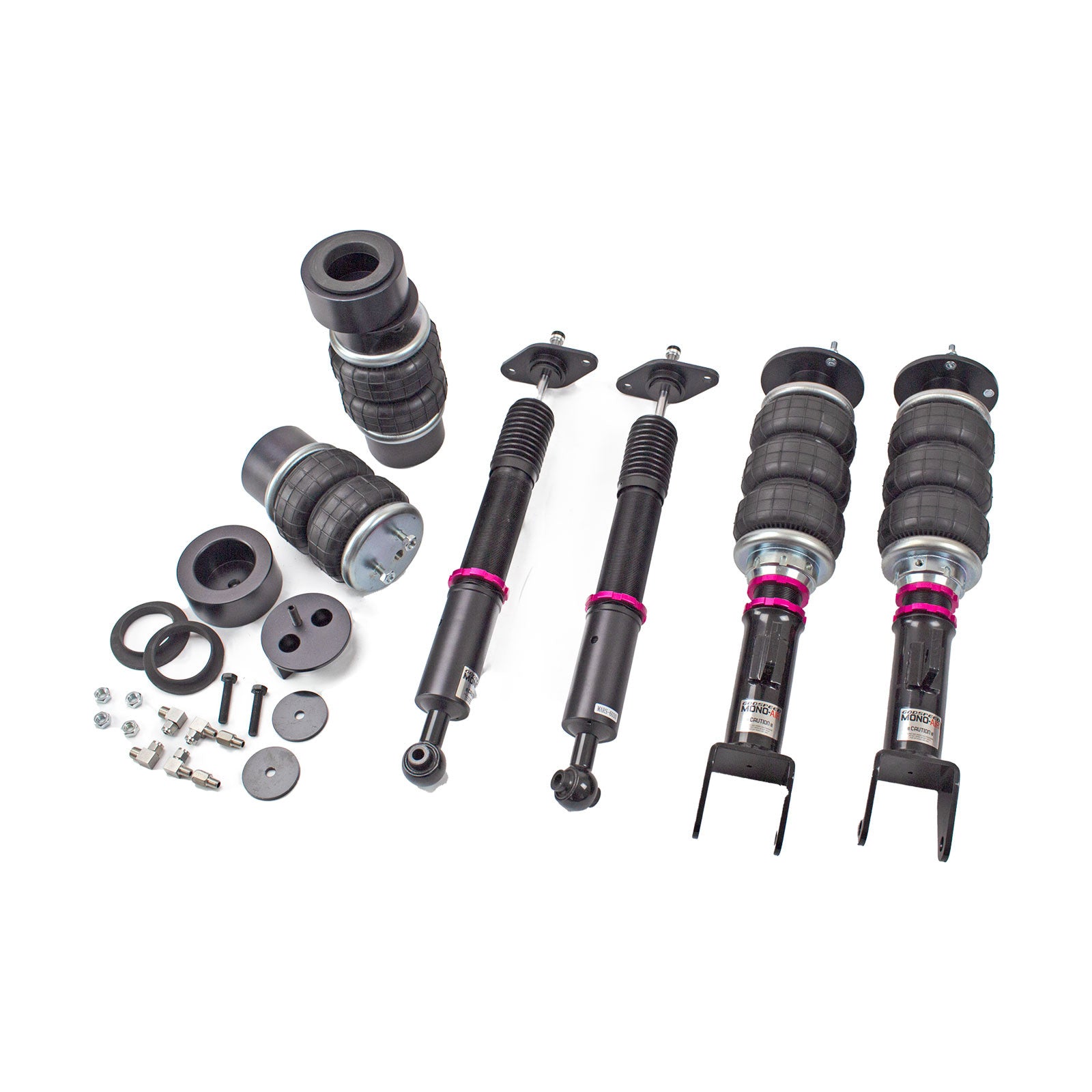 11-21 Dodge Challenger RWD Godspeed Mono-Air Air Struts