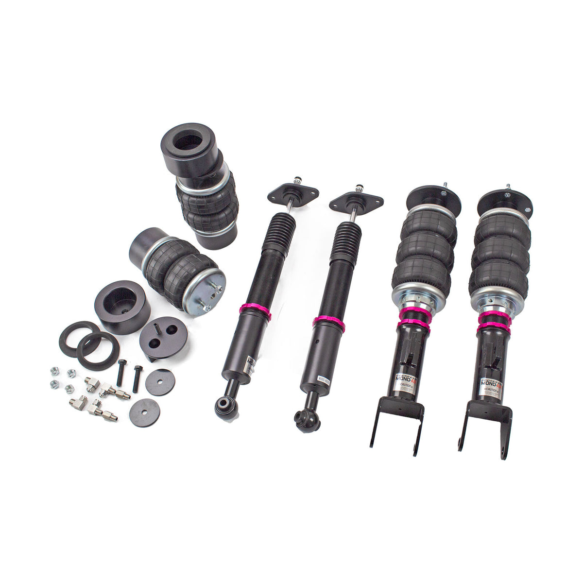 11-21 Dodge Charger RWD Godspeed Mono-Air Air Struts