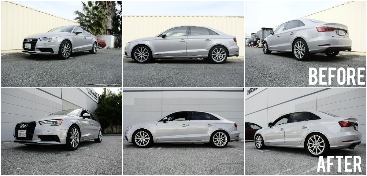 13+ Audi A3 AWD Sedan Megan Racing Lowering Springs