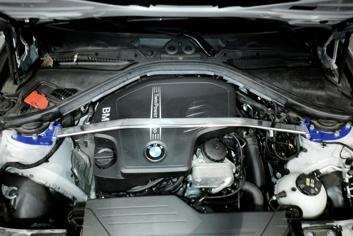 12-18 BMW 3 Series F30 Megan Racing Front Upper Strut Bar- Race-Spec