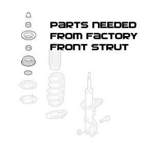 18-20 Kia Rio Godspeed Coilovers- MonoSS