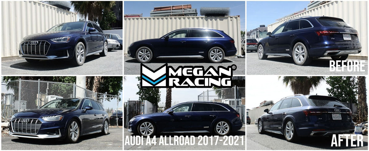 17-21 Audi A4 / A5 53mm Front Struts Megan Racing Coilovers - Euro Series