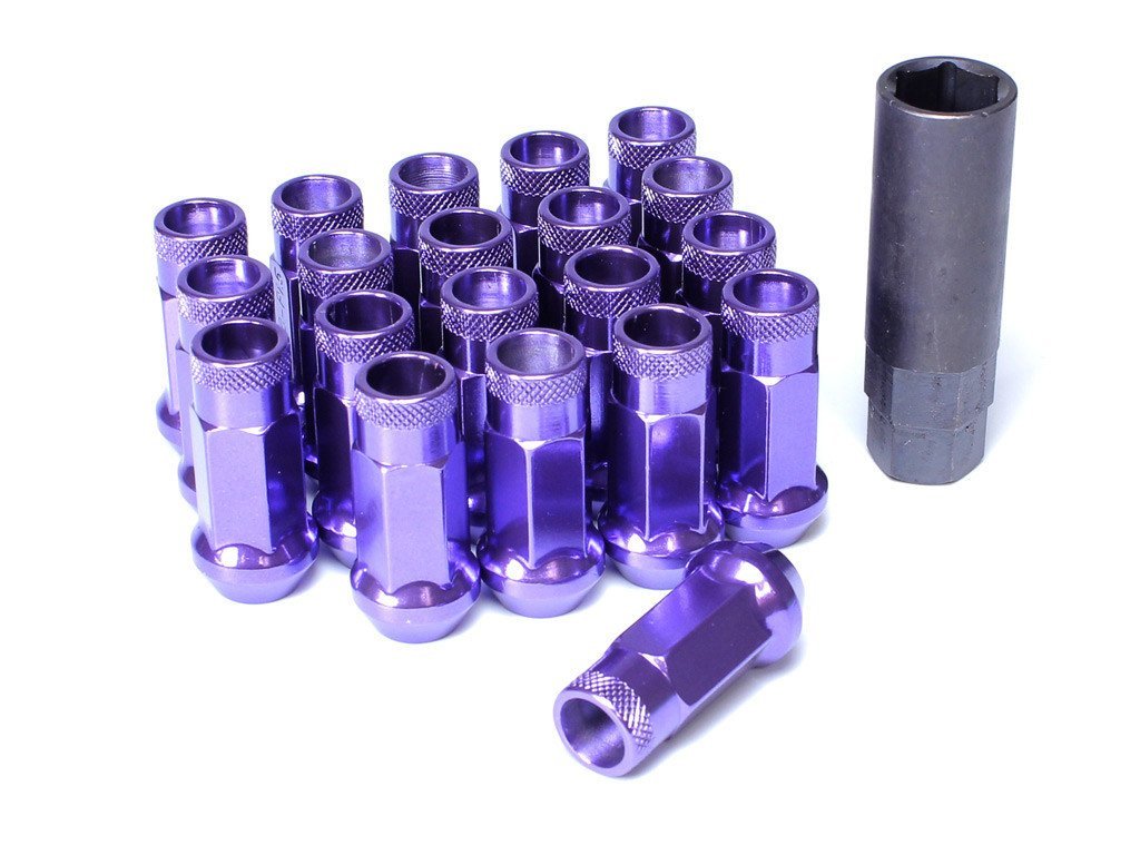 Muteki SR48 Extended Racing Lug Nuts 20pcs - Purple 