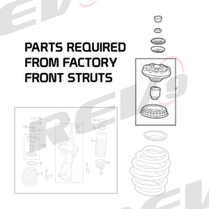 14-20 Chevy Impala Hyperstreet II Coilovers